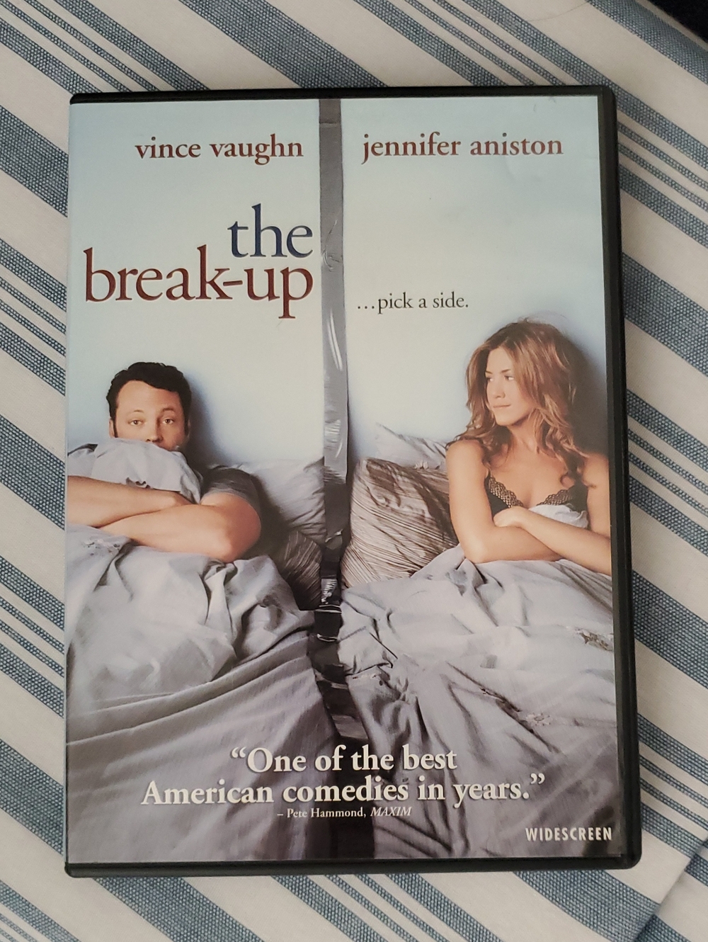 Jennifer Aniston Lace-Trim Black Camisole Sleep Top - The Break-Up Inspired